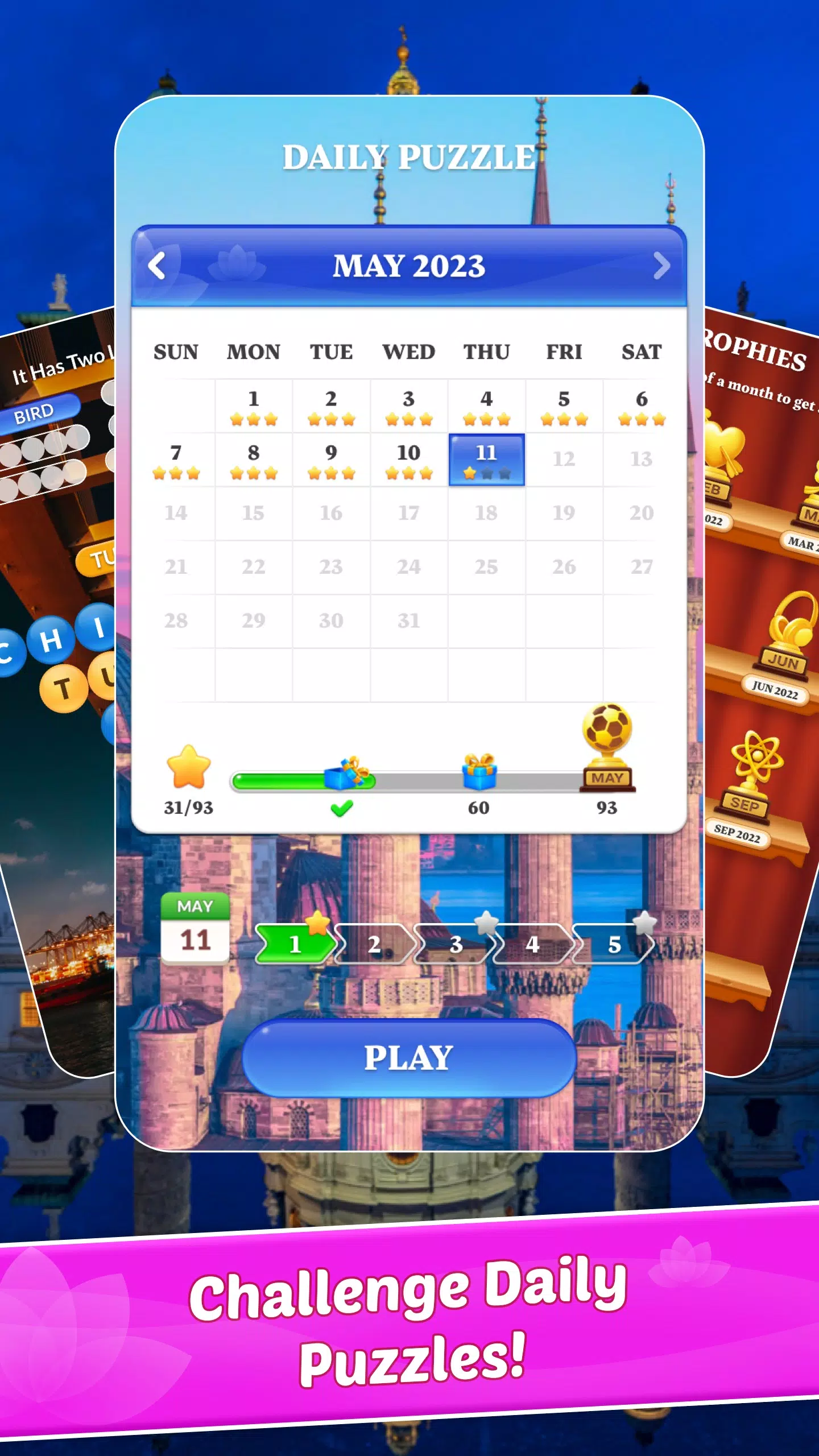 Word Town: Find Words & Crush! Captura de pantalla 2