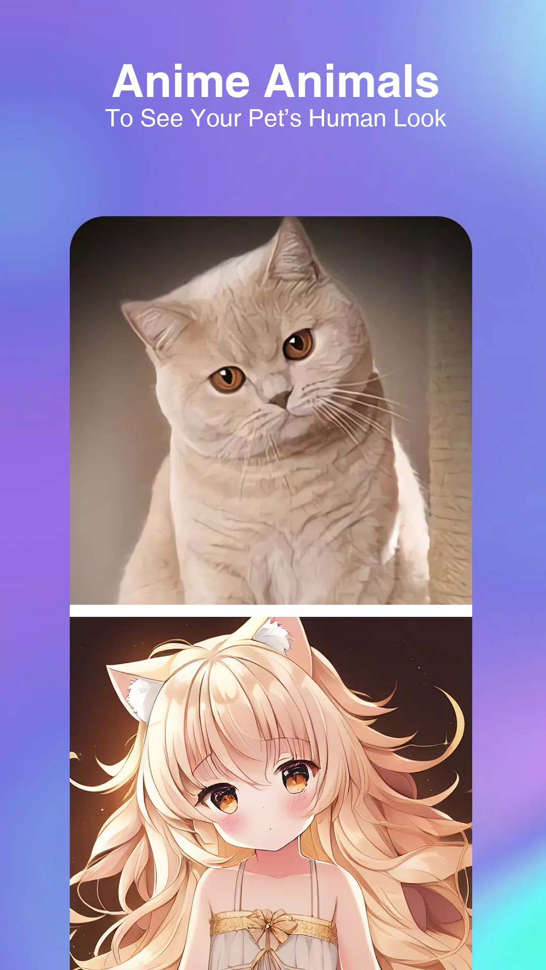 Anime AI - Photo Maker Captura de pantalla 1