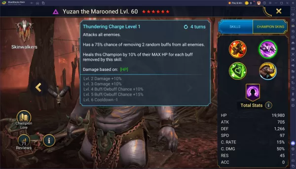 Comment construire Yuzan le marron en raid: Shadow Legends