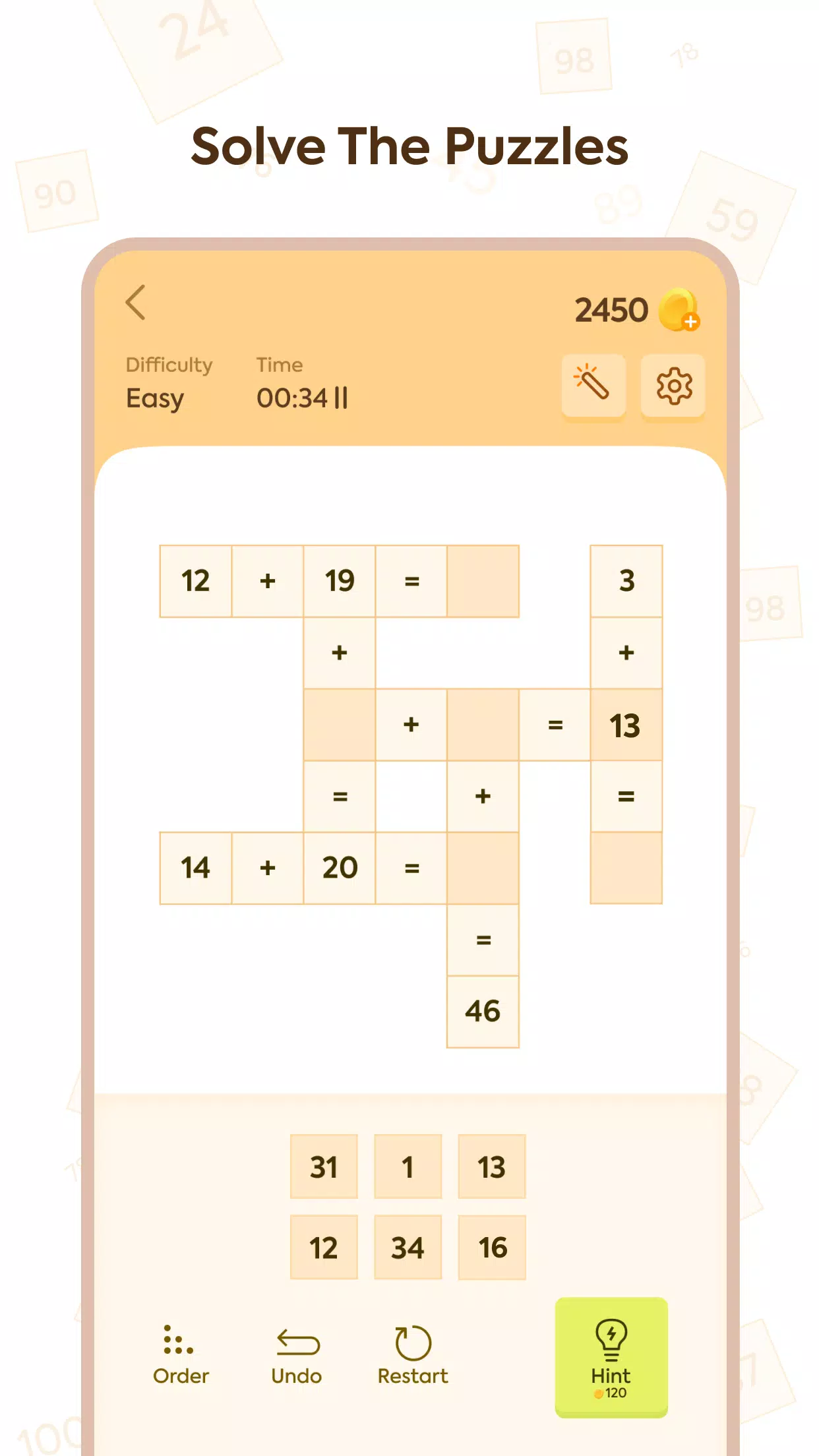 Puzzle Math 스크린샷 1
