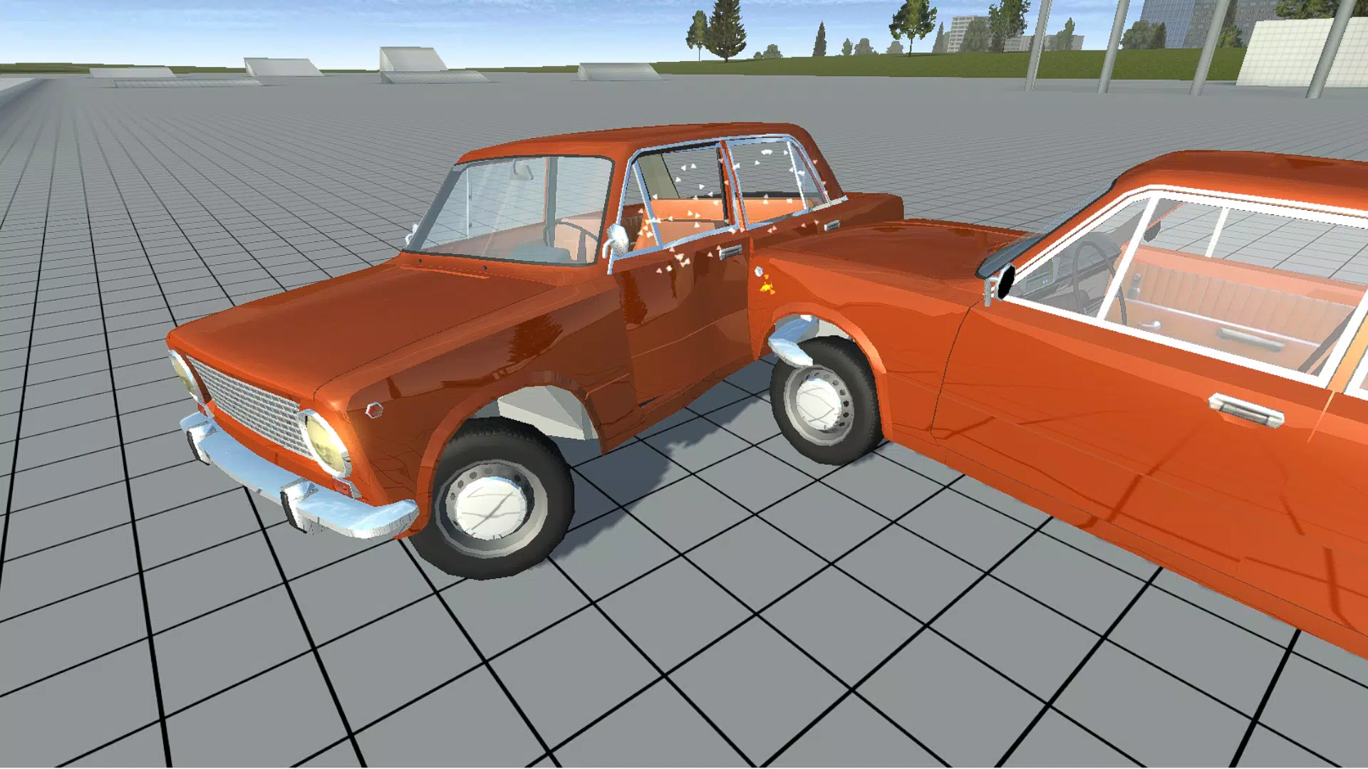 Simple Car Crash Physics Sim 스크린샷 2