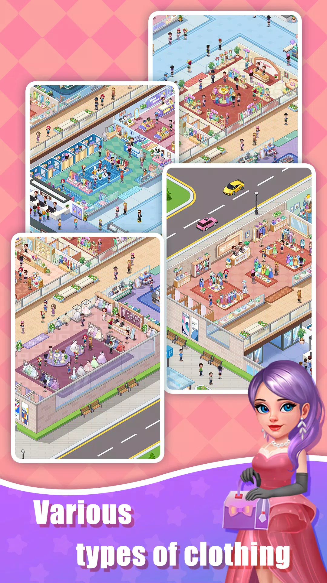 Idle Shopping Mall - Tycoon应用截图第2张