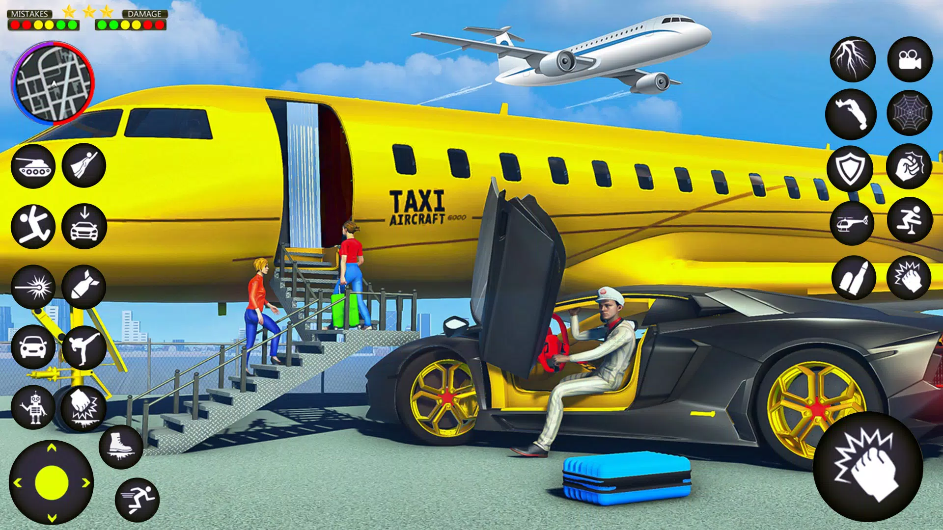 Taxi Driving: 3D Crazy Parking Capture d'écran 1