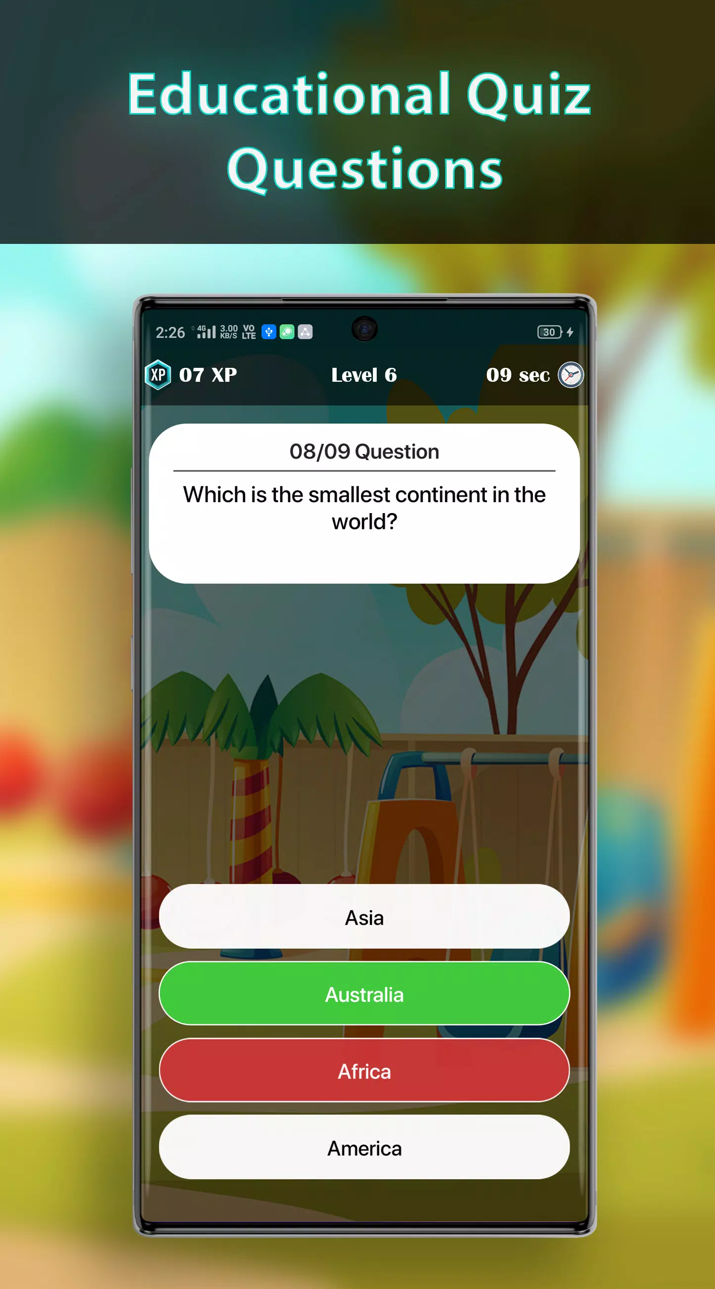 Kids Quiz Captura de pantalla 0
