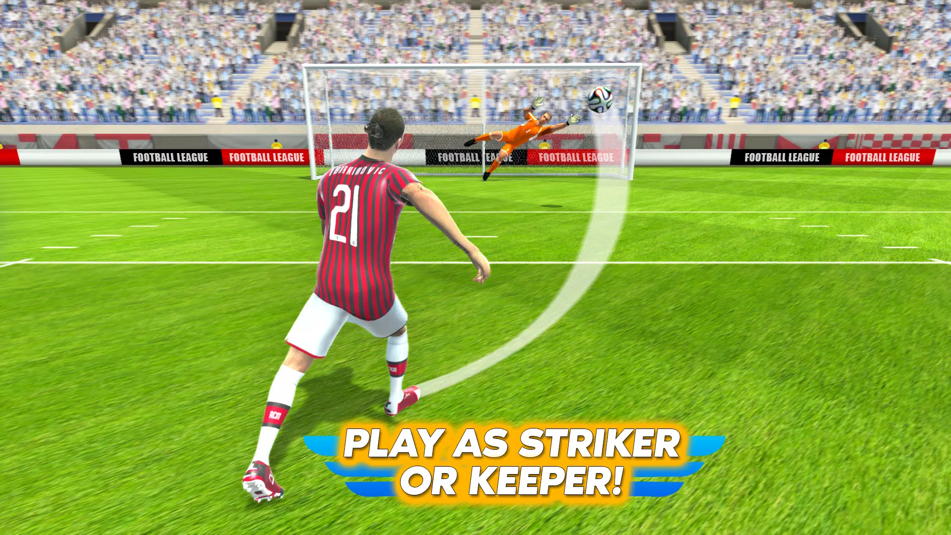 Soccer Football Game 2025 スクリーンショット 1