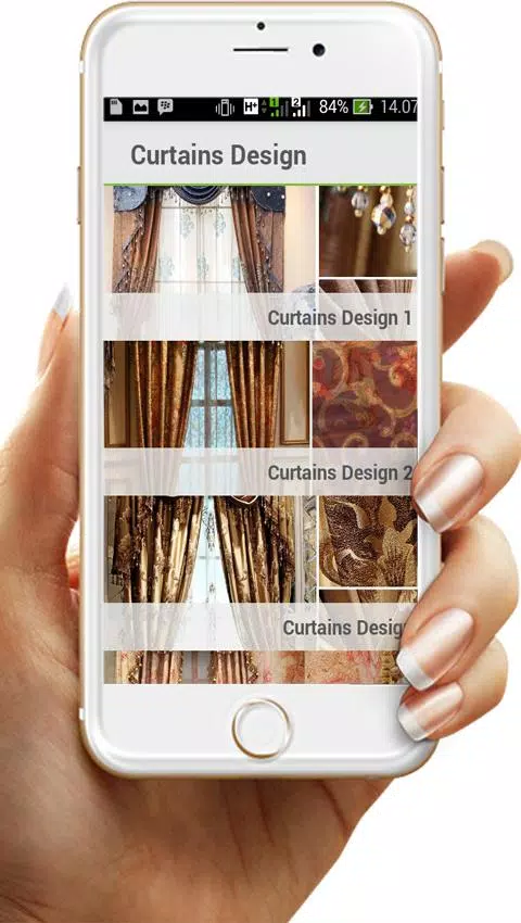 Curtains Design Idea Captura de pantalla 0