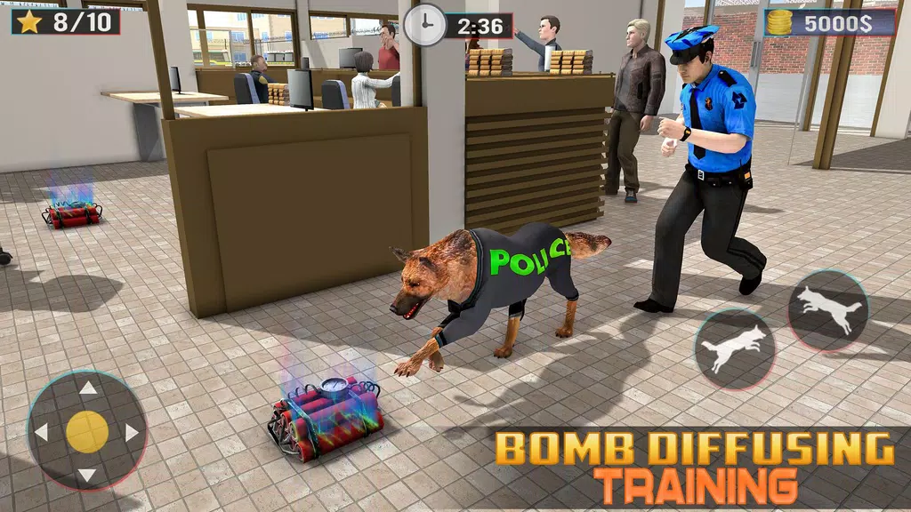Police K9 Dog Training School: Dog Duty Simulator スクリーンショット 1