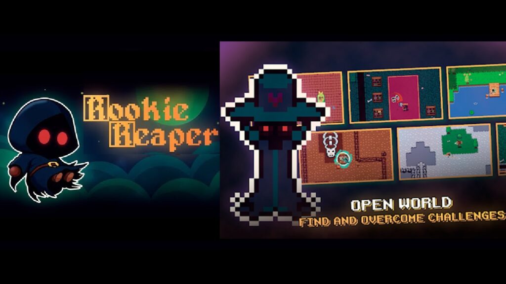¡Reap y cosechan almas en Soul Knight Title Rookie Reaper!