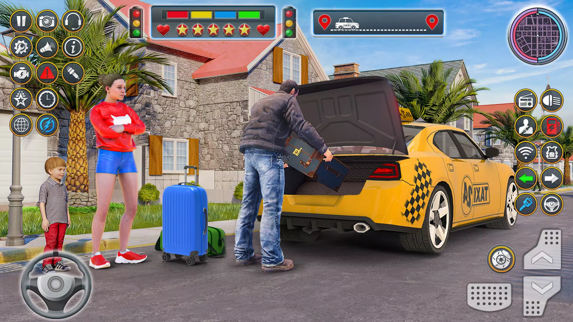 City Taxi Simulator Captura de tela 3