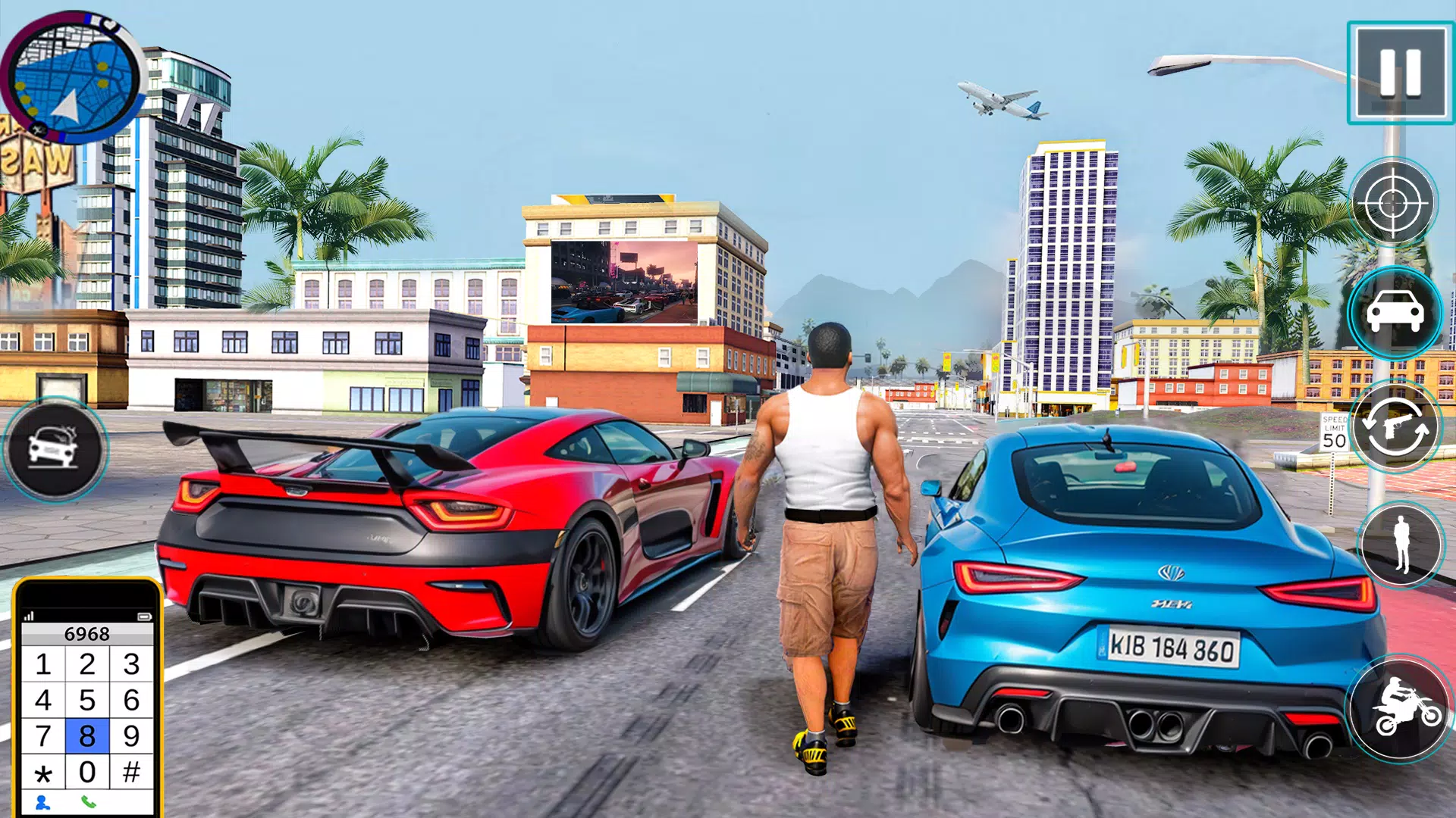City Driving Car Simulator 3D Ảnh chụp màn hình 1
