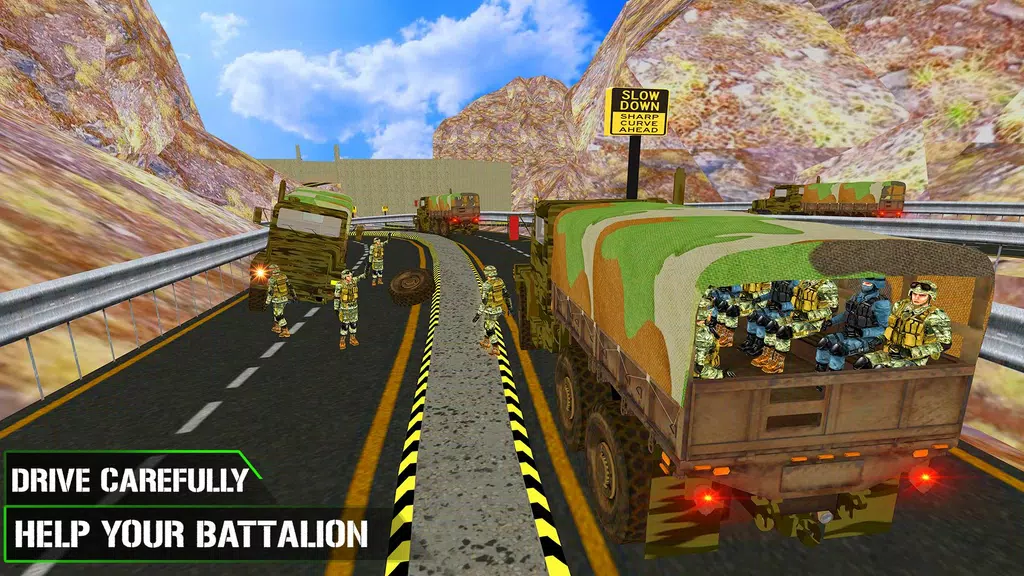 US Army Transporter Truck Game應用截圖第1張