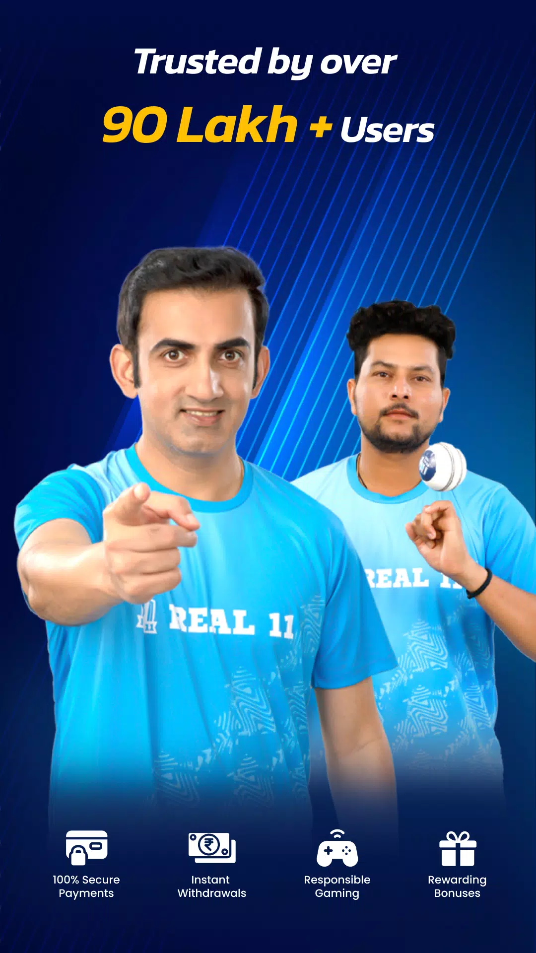 Real11: Play Fantasy Cricket Captura de tela 1
