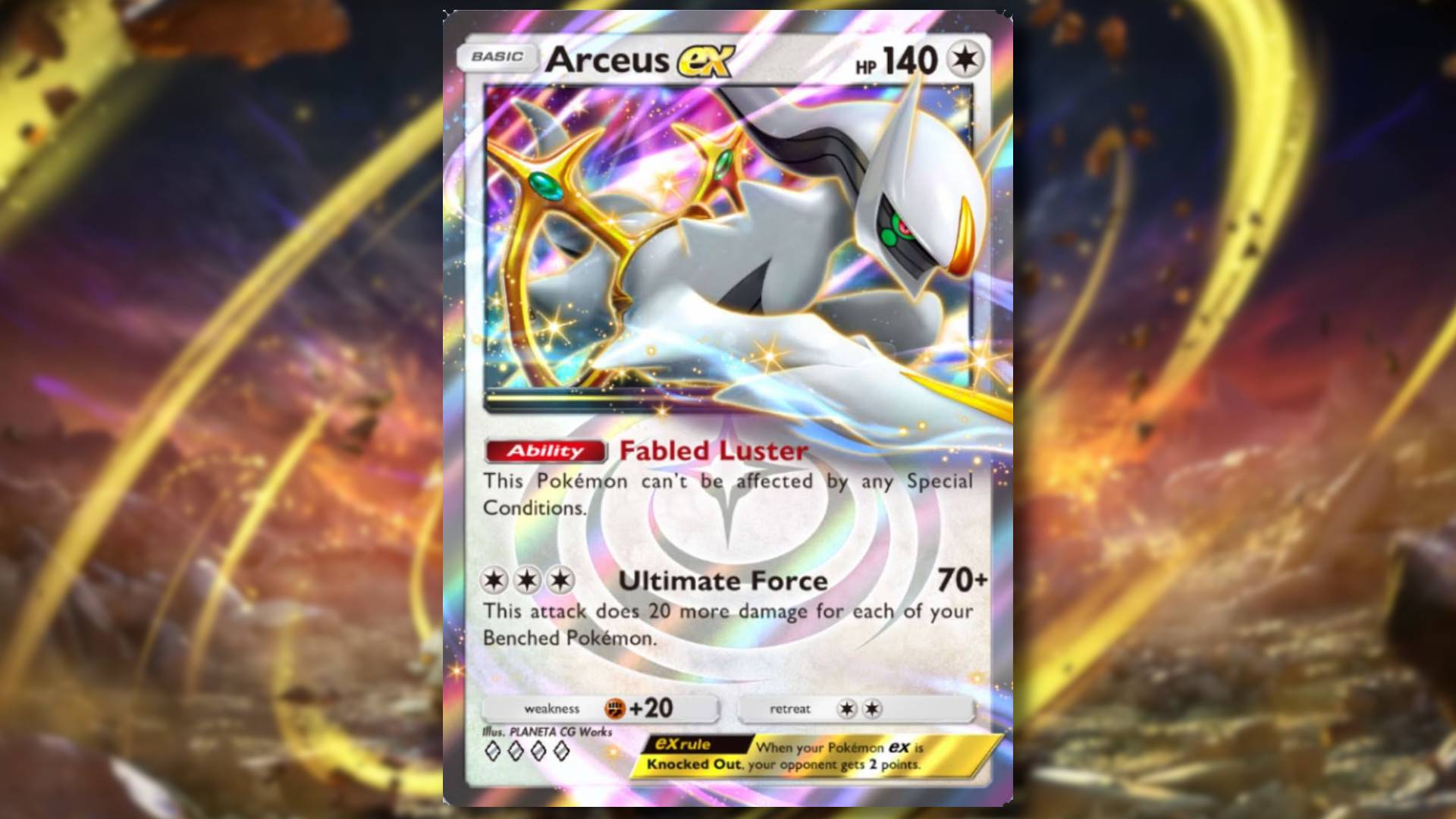 Top Arceus Ex bộ bài cho Pokemon TCG Pocket