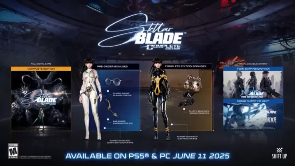 Stellar Blade Complete Edition Launches June 11
