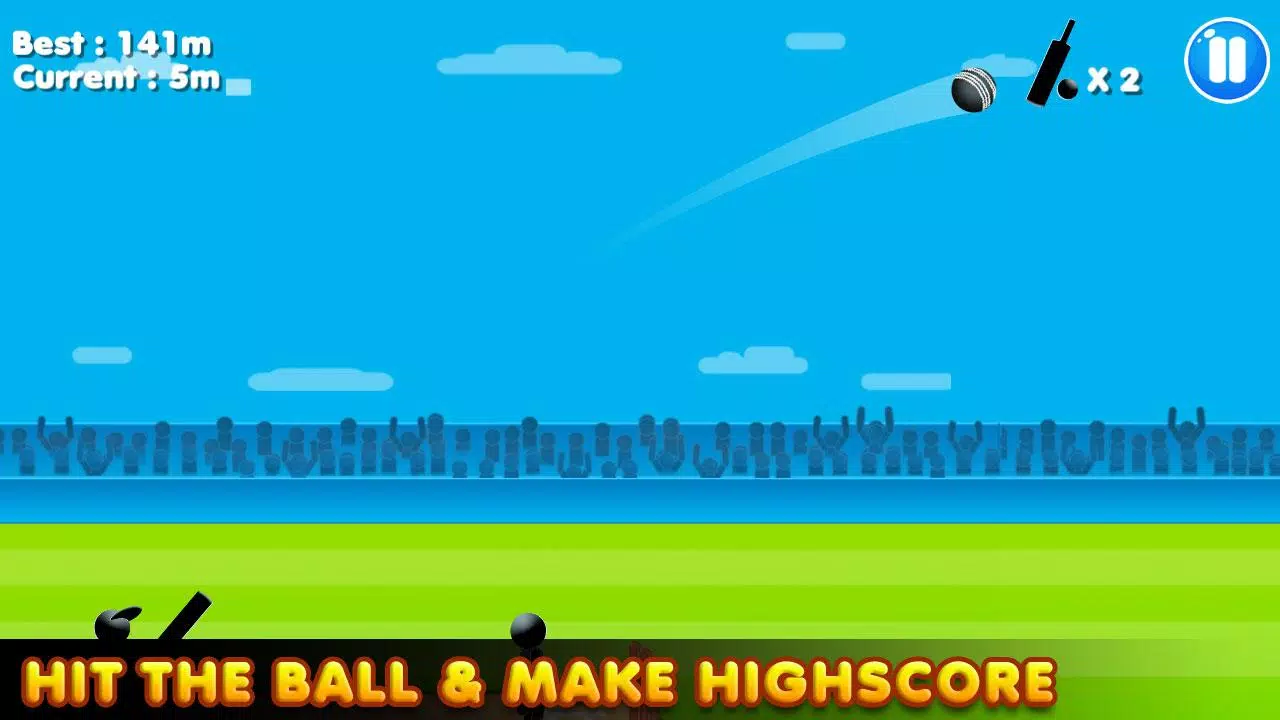 Stickman Cricket:Cricket Games Captura de tela 3