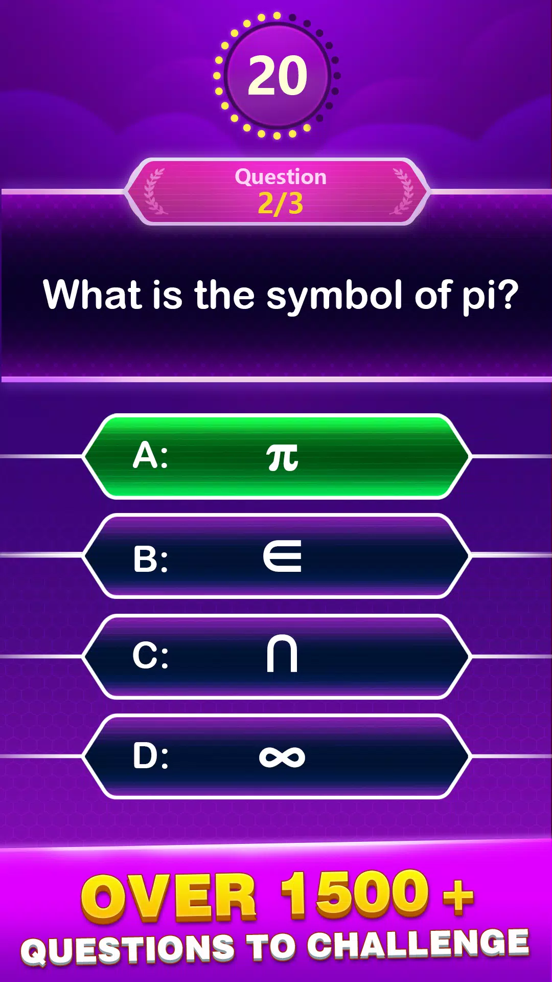 Math Trivia Captura de pantalla 1