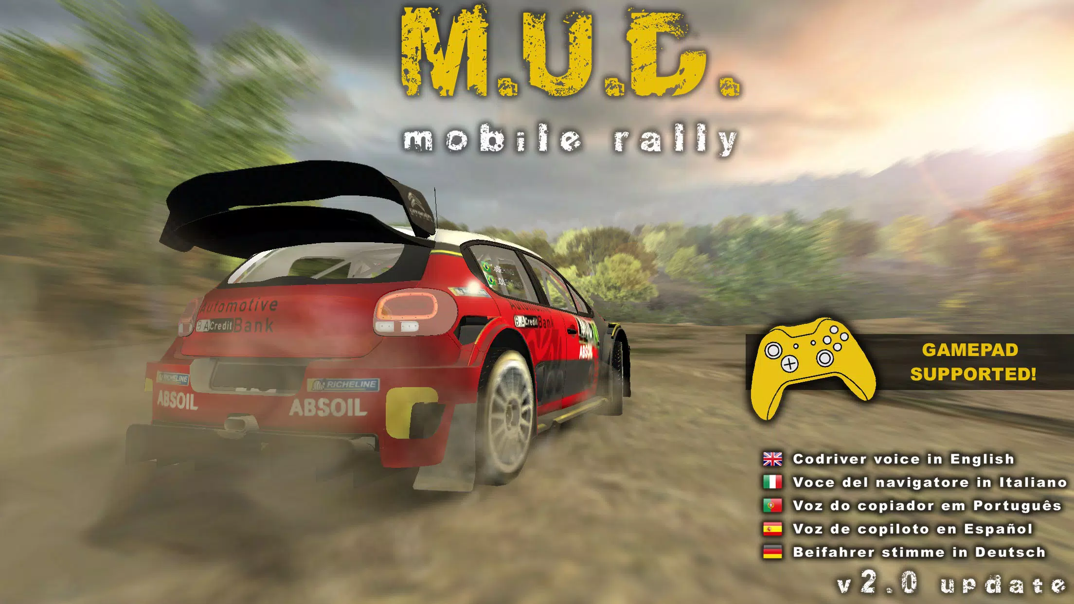 M.U.D. Rally Racing Captura de pantalla 0