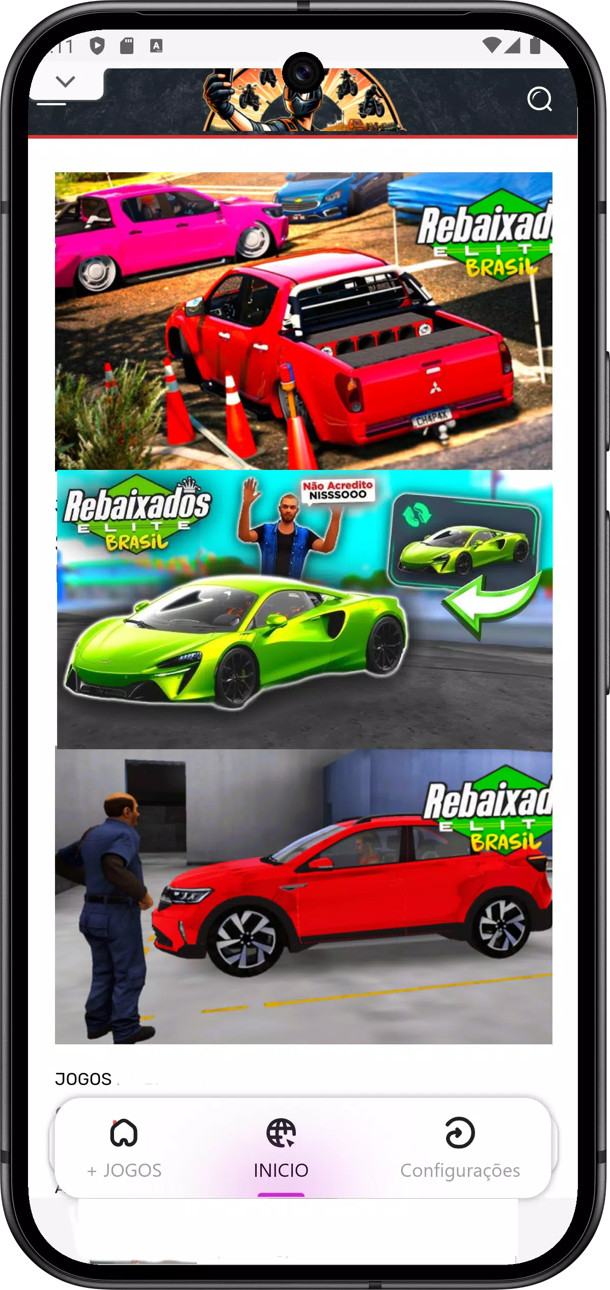 Rebaixados Elite - News应用截图第3张