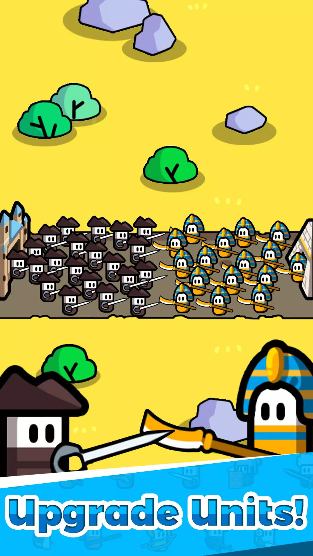 Warriors Go! Capture d'écran 2