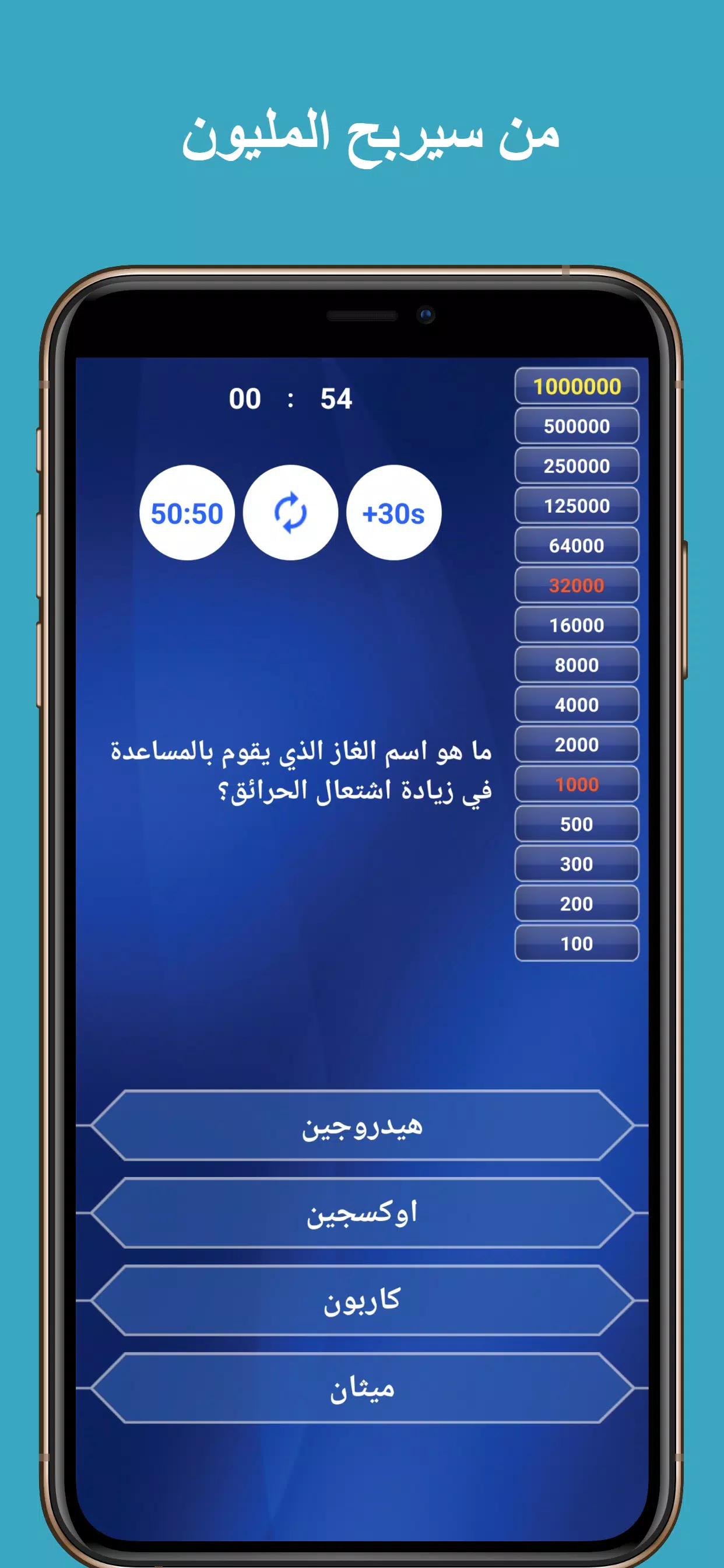 من سيربح المليون في الاسلاميات Скриншот 0