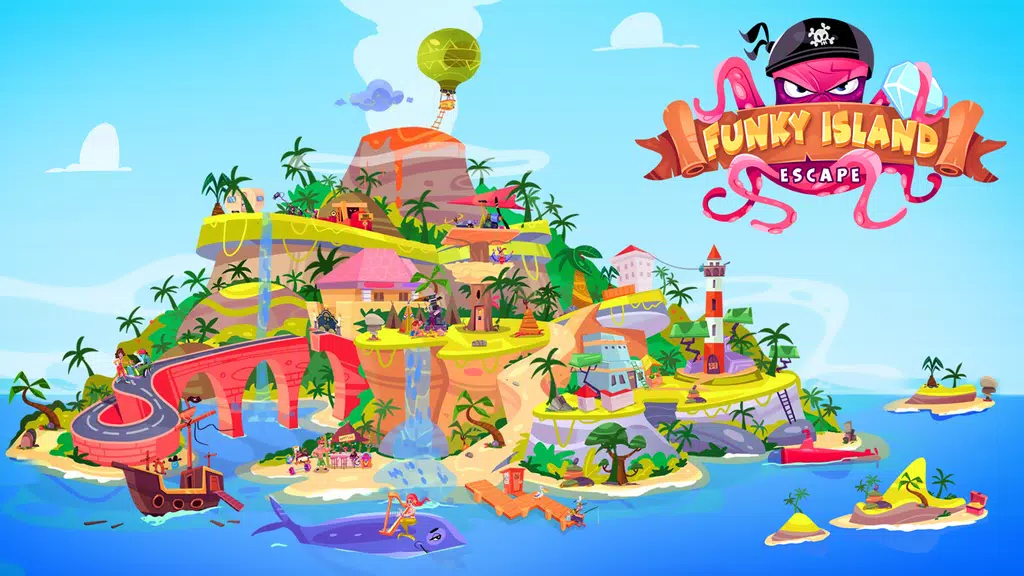 Escape Funky Island ဖန်သားပြင်ဓာတ်ပုံ 0