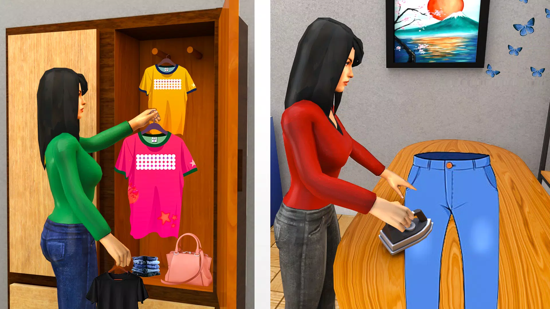 Virtual Mother Single Mom Sim スクリーンショット 2