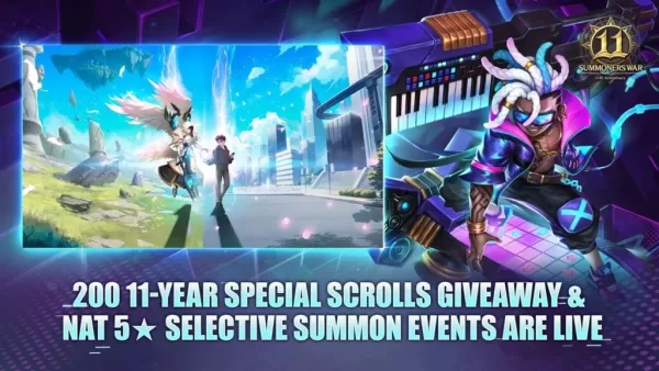 Summoners War: Sky Arena Marks 11th Anniversary with New Events