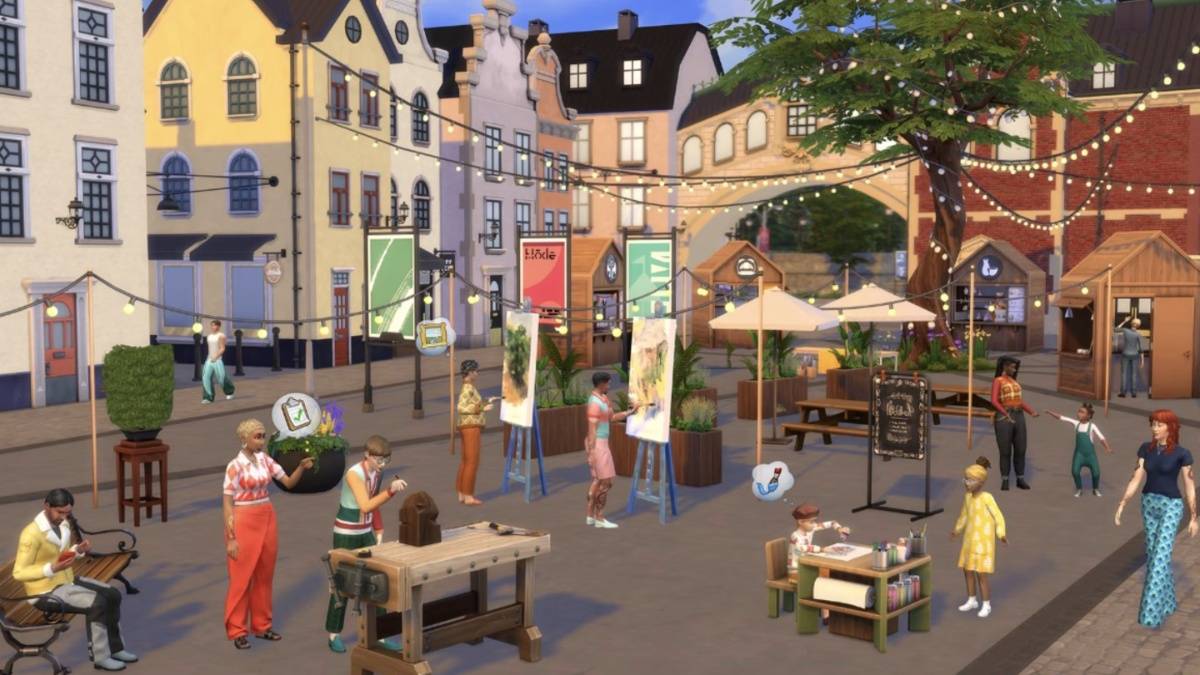 Sims 4 na pagkakahanay sa negosyo