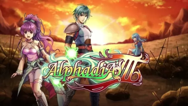 Kemco ကို Android တွင် Alphadia III ကိုကြိုတင်စာရင်းသွင်းခြင်း