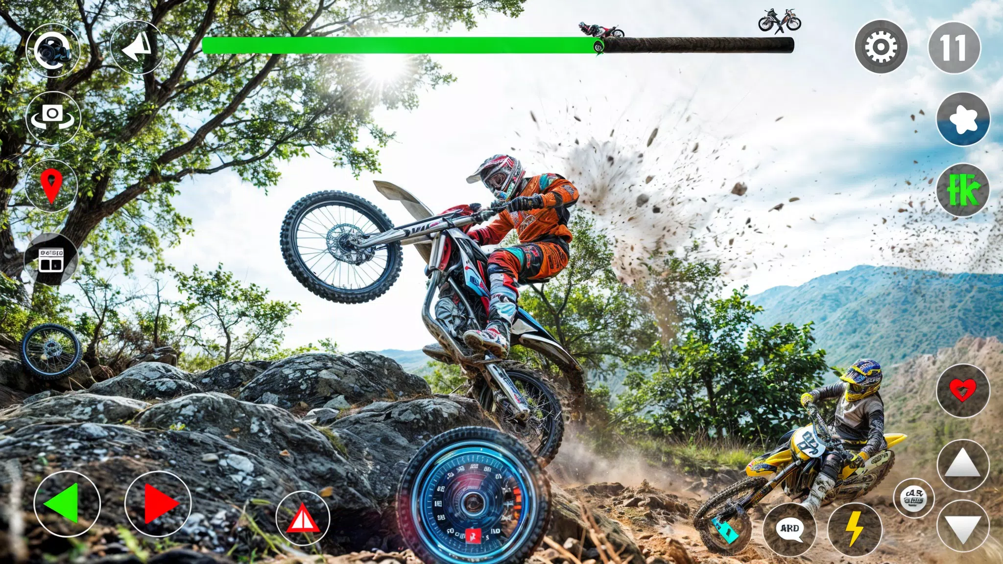 Motocross Dirt Bike Racing 3D 스크린샷 1