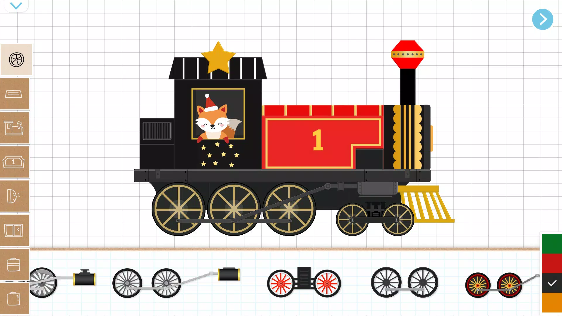 Christmas Train Game For Kids スクリーンショット 2