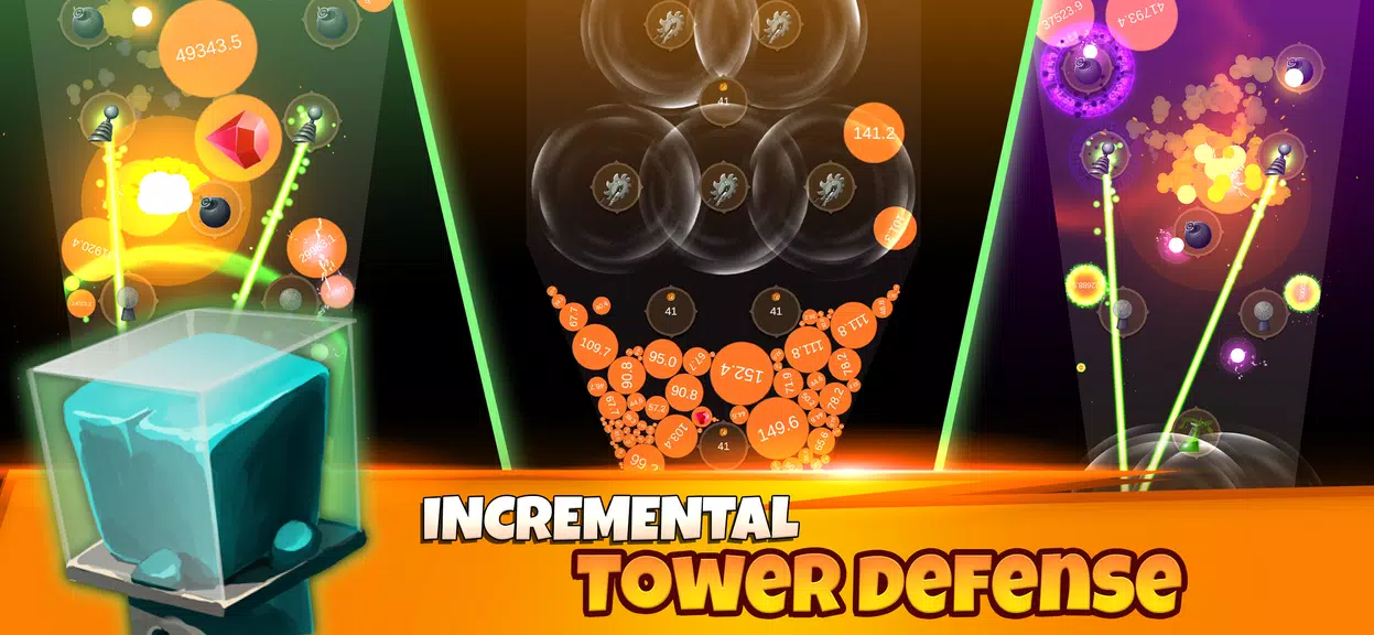 TowerBall: Idle Incremental TD Captura de tela 0