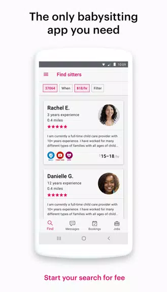 Sittercity: Find Child Care Скриншот 0