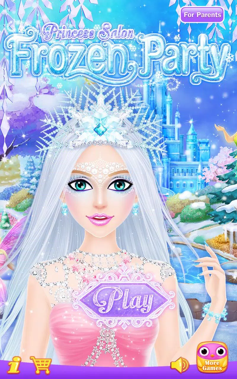 Princess Salon: Frozen Party Скриншот 0