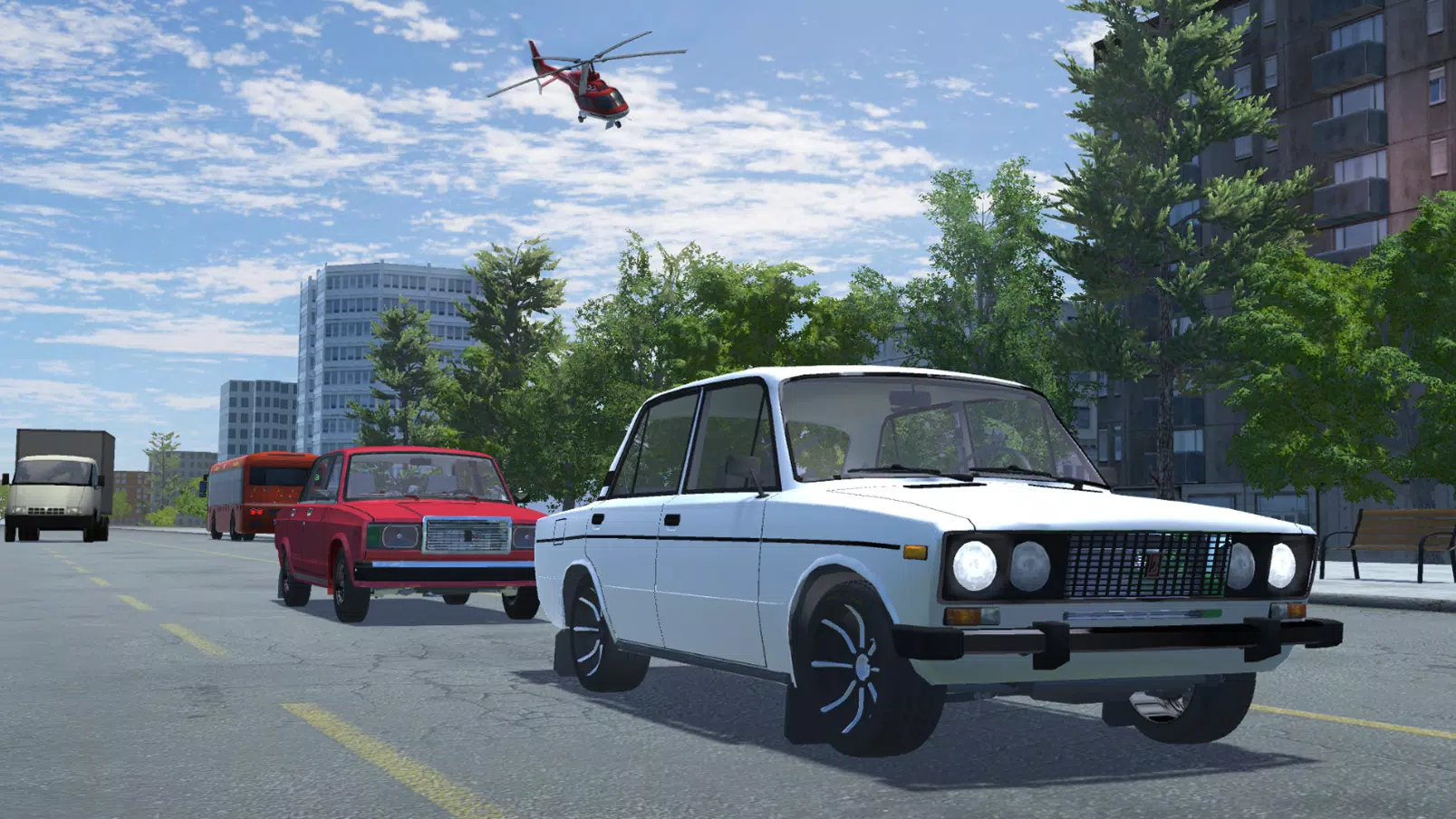 Russian Car Lada 3D Captura de pantalla 2