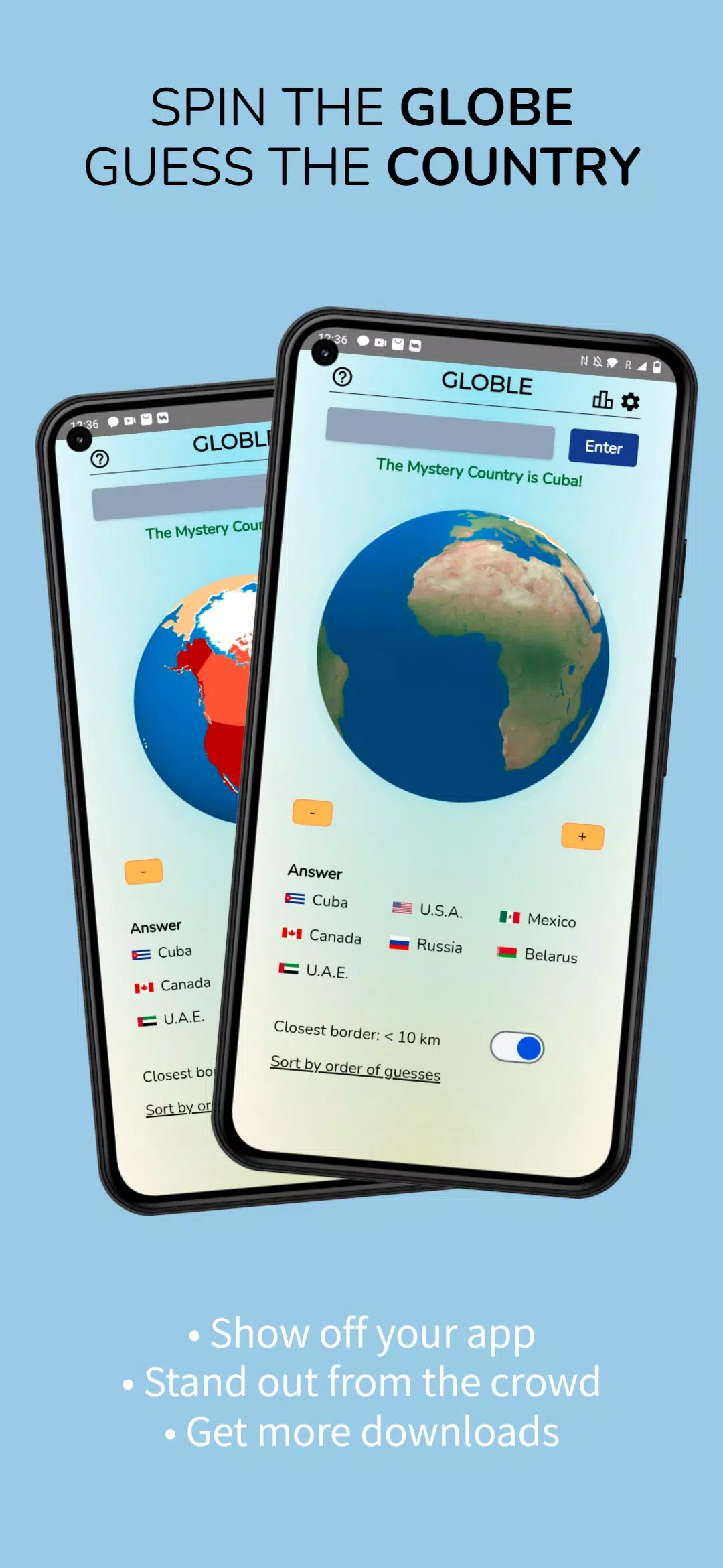 Globle スクリーンショット 0