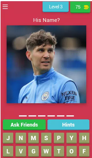 Manchester City Player's Quiz Captura de pantalla 0