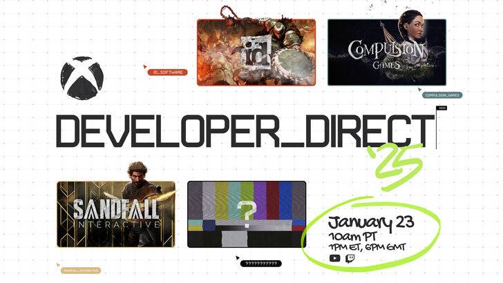 Xbox 1月開發人員Direct將揭示出令人驚訝的遊戲