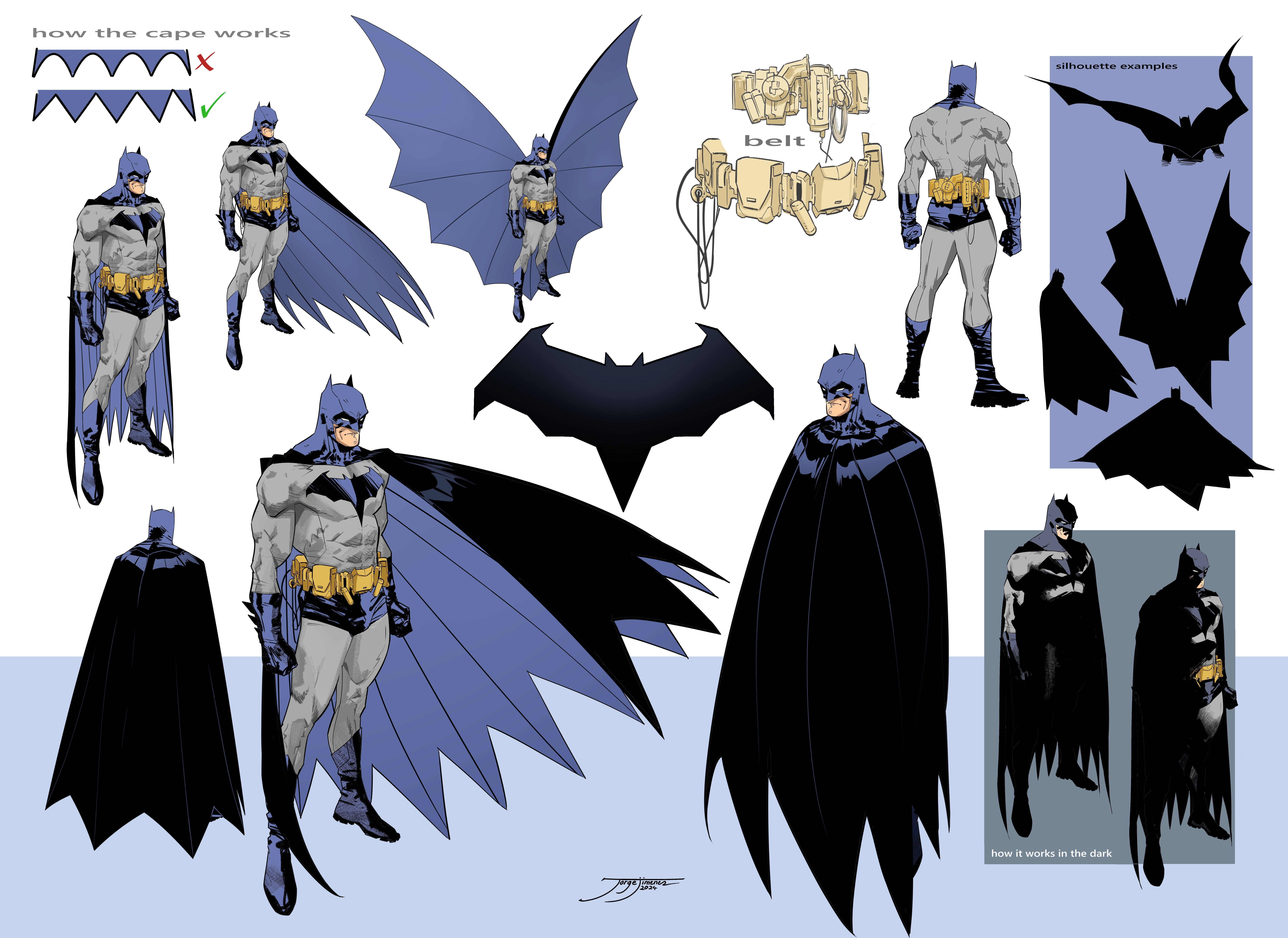 Bagong Batman Costume ni Jorge Jimenez