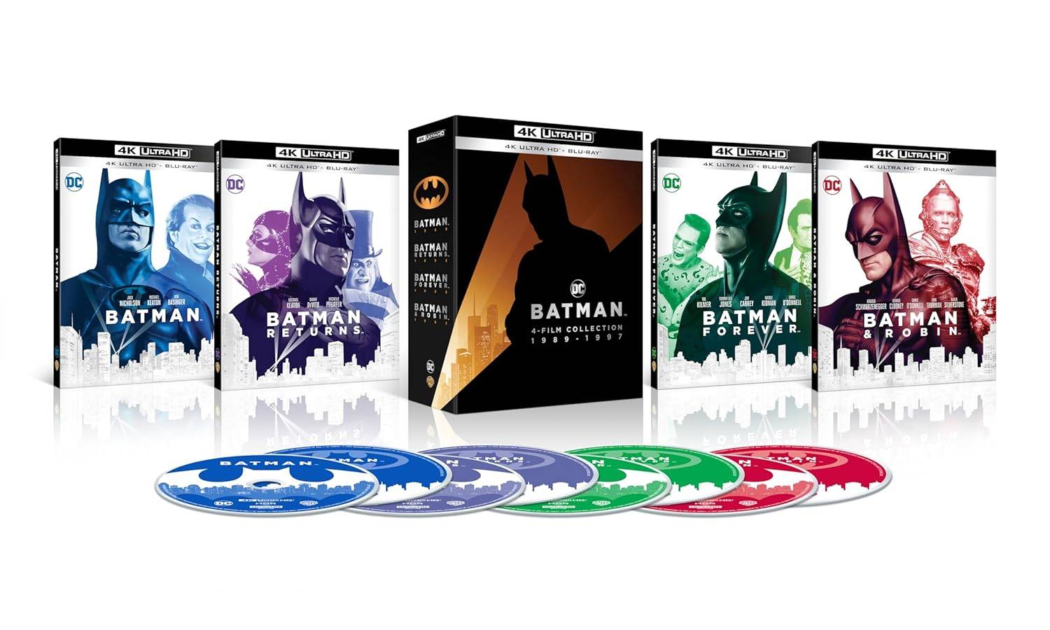 Image: Batman Favorites Collection 4K UHD + Blu-Ray