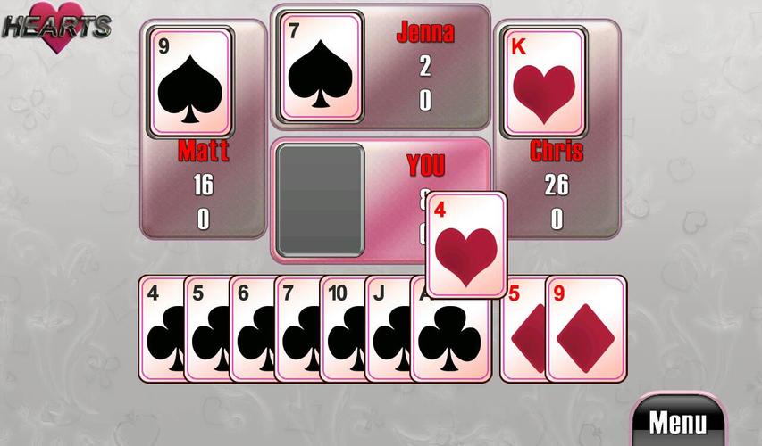 Schermata Hearts 2