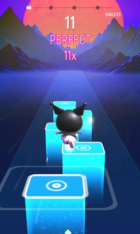 Dance Tiles Kuromi スクリーンショット 0