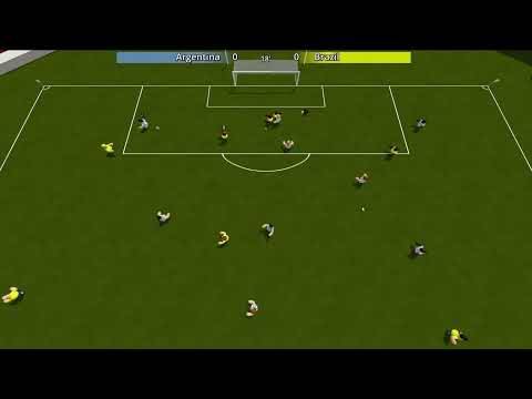 Capture d'écran de Gameplay Retro Soccer 96