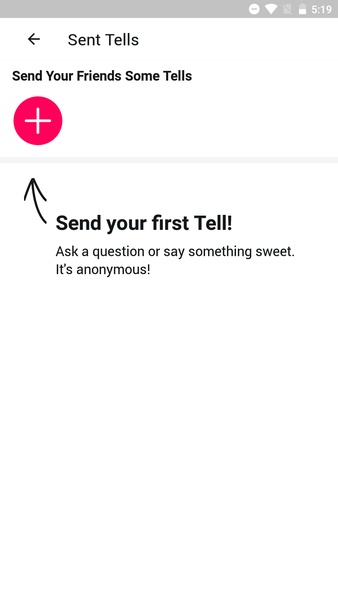 Tellonym: anonymous questions Screenshot 2