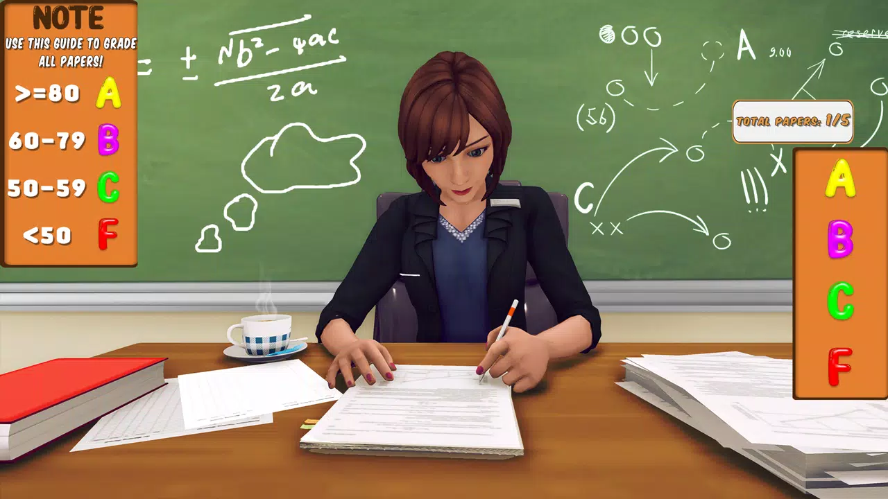 High School Teacher Simulator Captura de pantalla 2