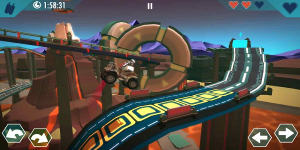 Gravity Rider Zero Captura de pantalla 1
