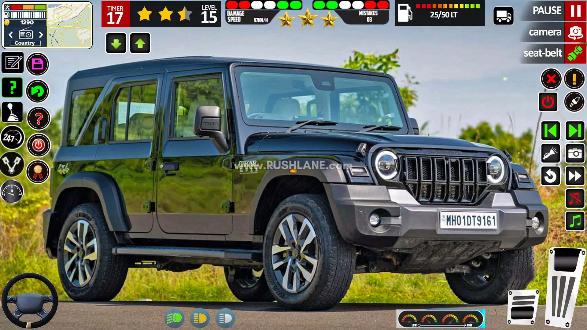 Offroad Jeep Game Simulator 3d Capture d'écran 0