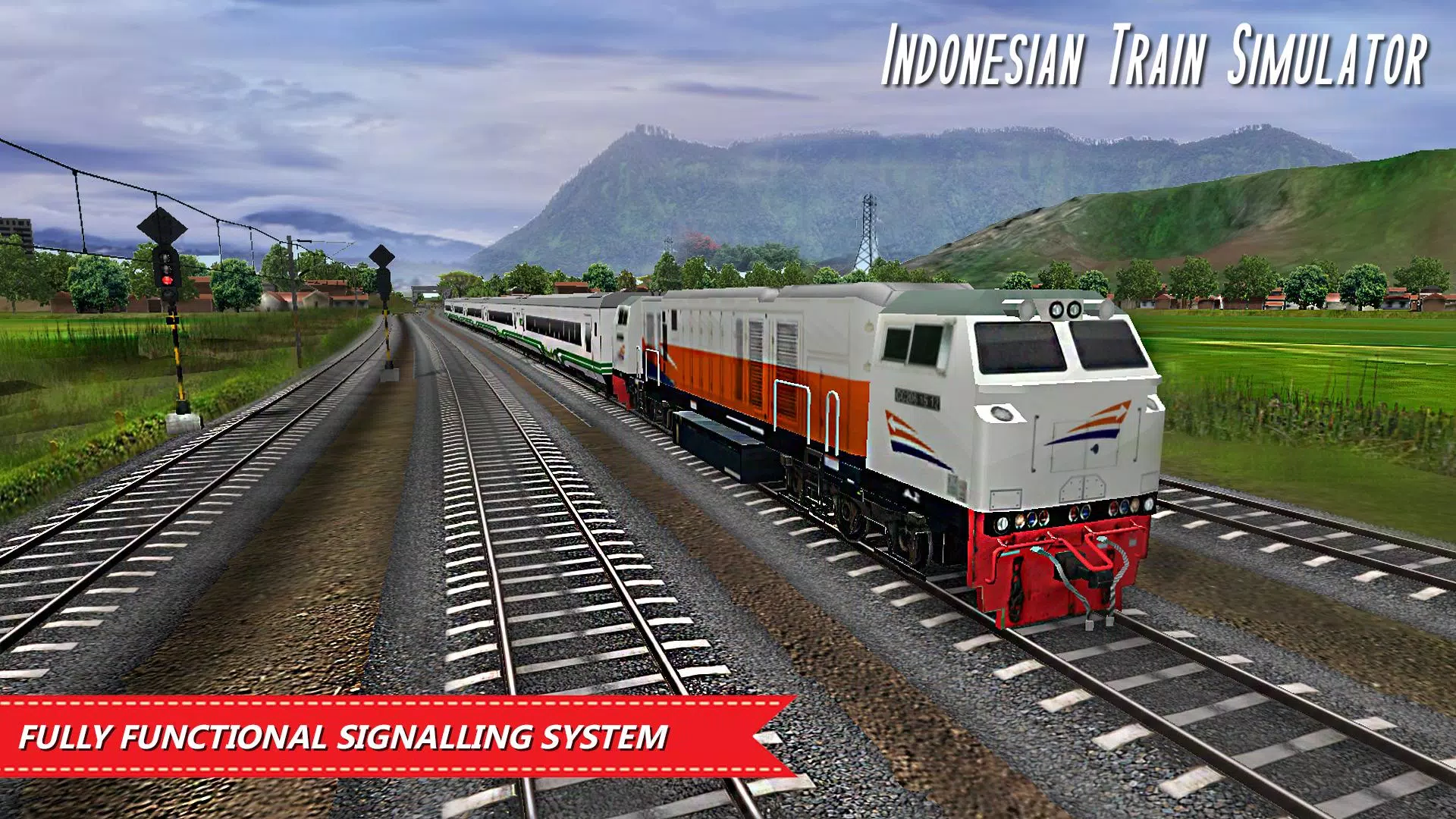 Indonesian Train Sim: Game 스크린샷 3