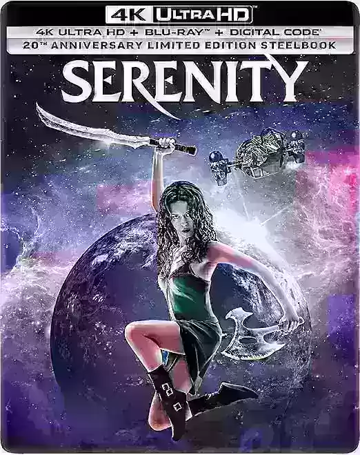 Serenity 4K Steelbook Jubiläumsedition jetzt vorbestellbar.