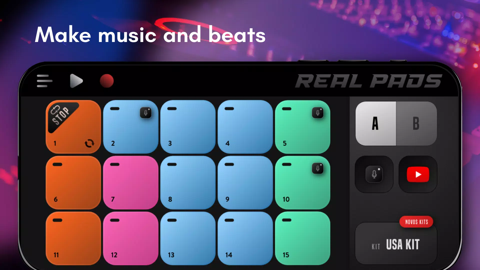 Real Pads: DJ electro drums應用截圖第0張